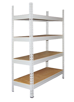 Для склада и производства с фанерным настилом до 300 кг на полку